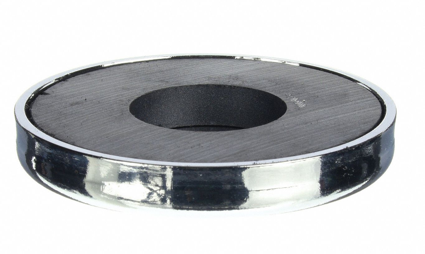 GRAINGER APPROVED Encased Round Base Ceramic, 25 lb Max. Pull