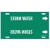 Storm Water Strap-On Pipe Markers