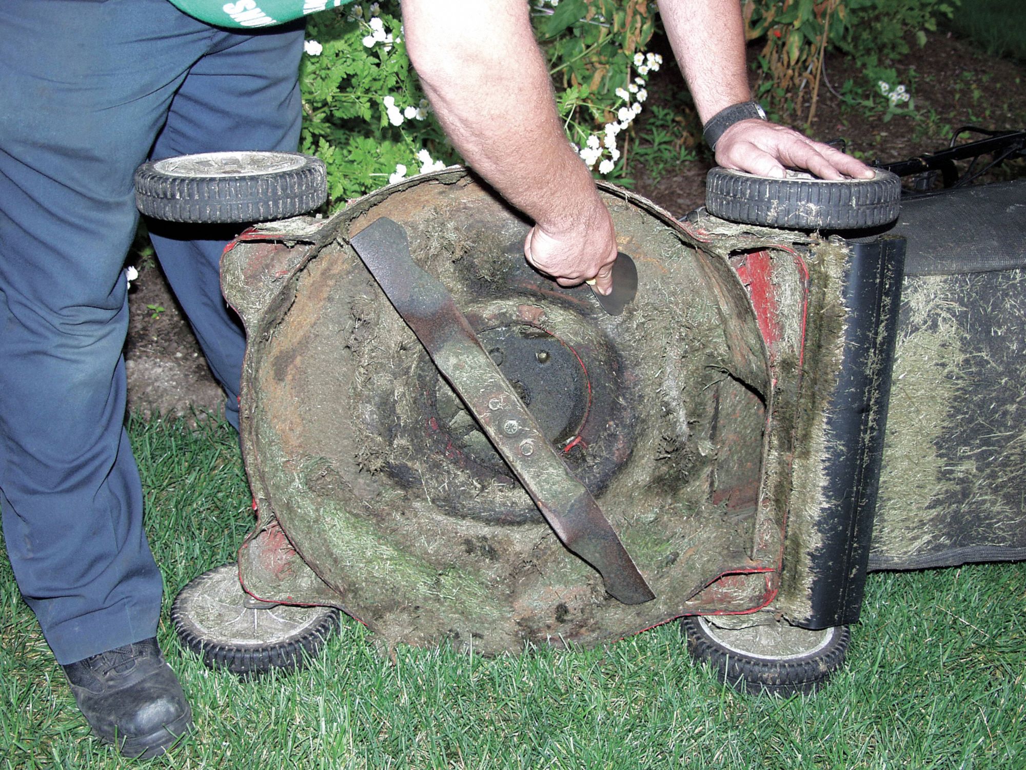 HYDE Lawn Mower Deck Scraper 8VUV8W92010 Grainger