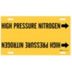 High Pressure Nitrogen Strap-On Pipe Markers