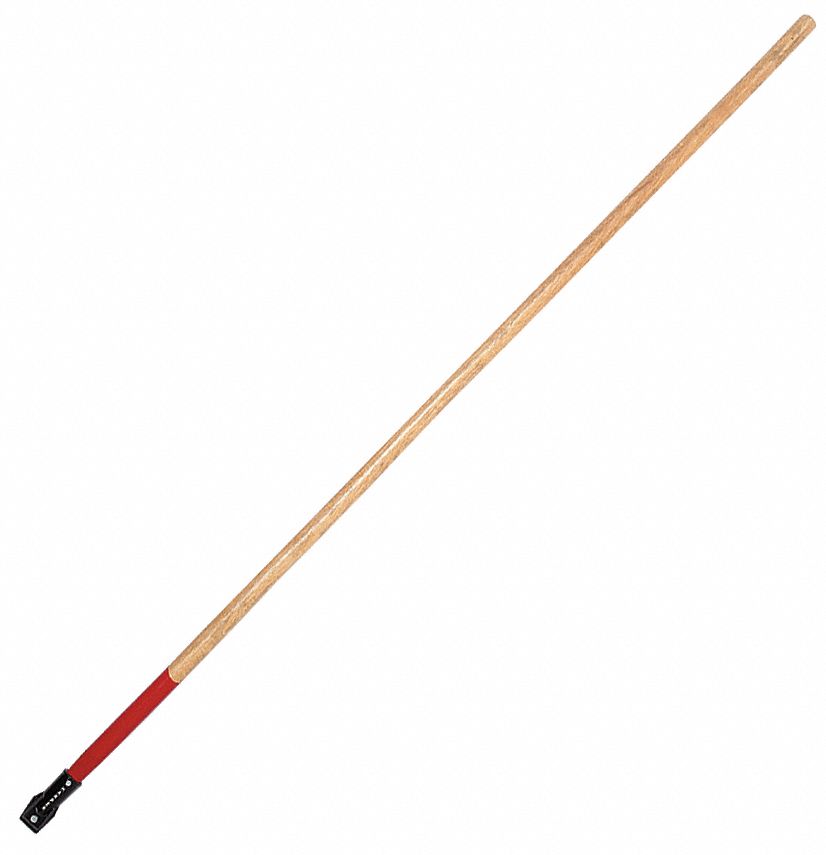 HARPER Broom Handle, Wood, Natural Wood, 60" 8W11085H42 Grainger