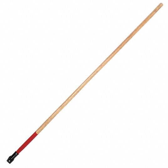HARPER Broom Handle, Wood, Natural Wood, 60" 8W11085H42 Grainger