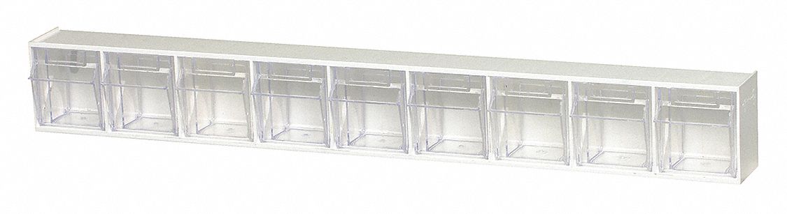 SPECIALTY CABINET, 2½ IN X 23⅝ IN X 3⅛ IN, FREESTANDING/WALL, WHITE