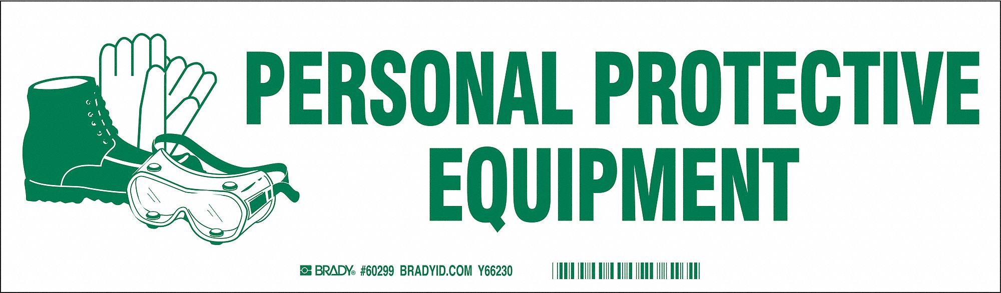 Label, 3.5in x 12in, Polyester