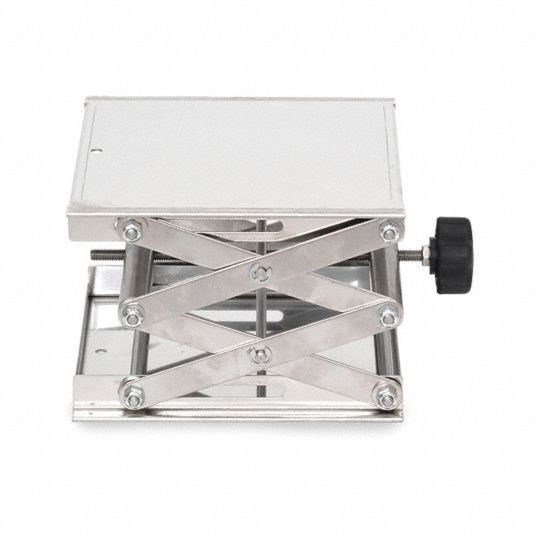 Lab Lift, 8 in Base Length, 8 in Base Width - Grainger