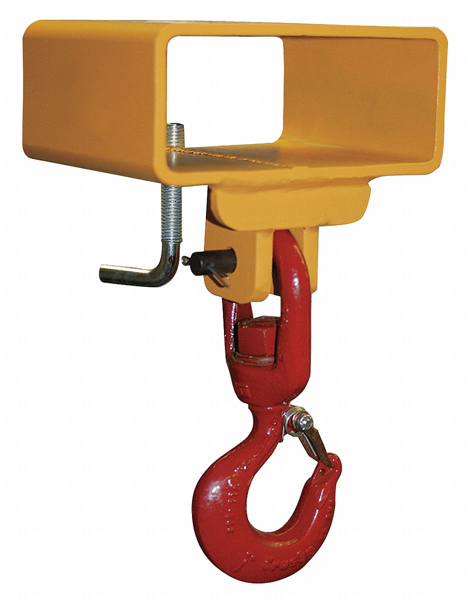 THE CALDWELL GROUP FORKLIFT LIFTING HOOK,3000 LBS CAPACITY