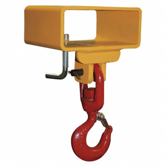 Rigging Hooks, Rigging Lifting Hooks, U-Hook Forged Alloy Steel 1/2 Inch  9000 lb Load Capacity, Safety Hooks for Trailer Lifting Lifting Accessories