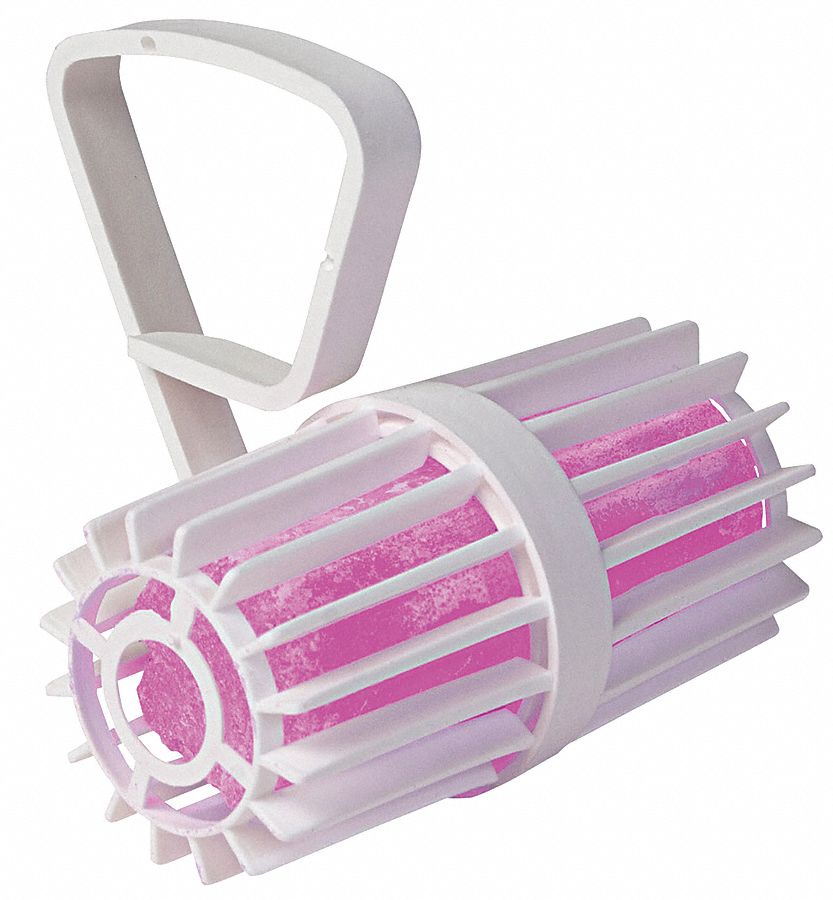 Toilet Rim Hanger Round Pink 1.76oz PK12
