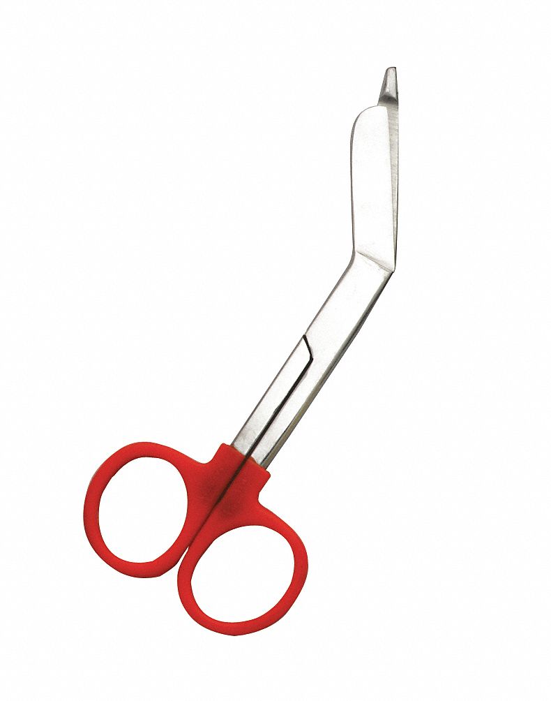 8AYY0 - Colorband Scissor 5-1/2 in L Red Steel