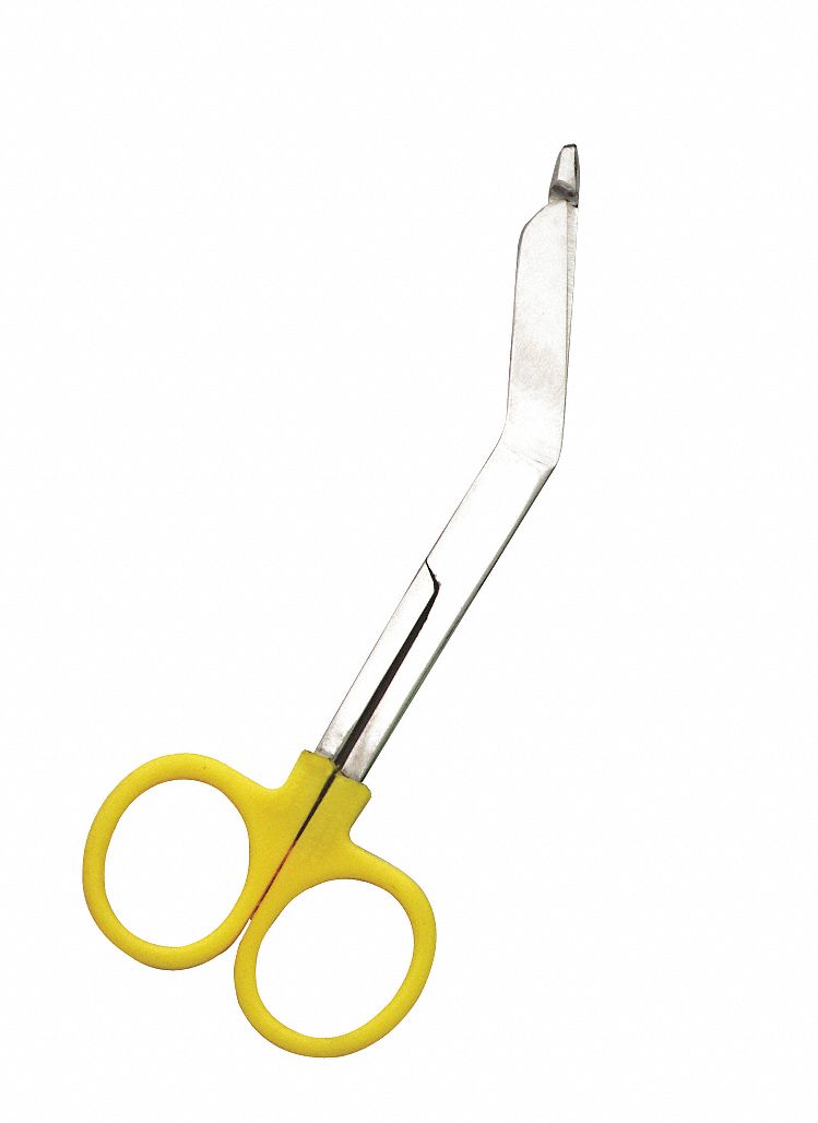 8VRJ1 - Colorband Scissor 5-1/2 in L Yllow Stel