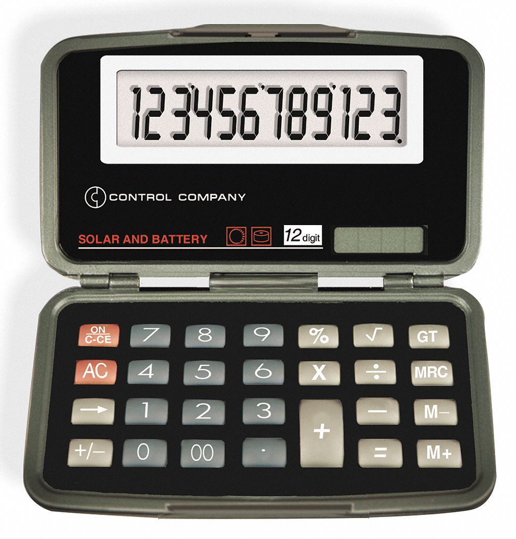 8X526 - Calculator Portable 2-1/2 In