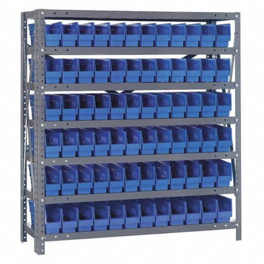 Bin Shelving System, Plastic Storage Bin