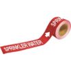 Sprinkler Water Adhesive Pipe Markers on a Roll