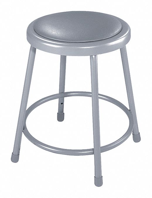 ROUND STOOL,GRAY,18