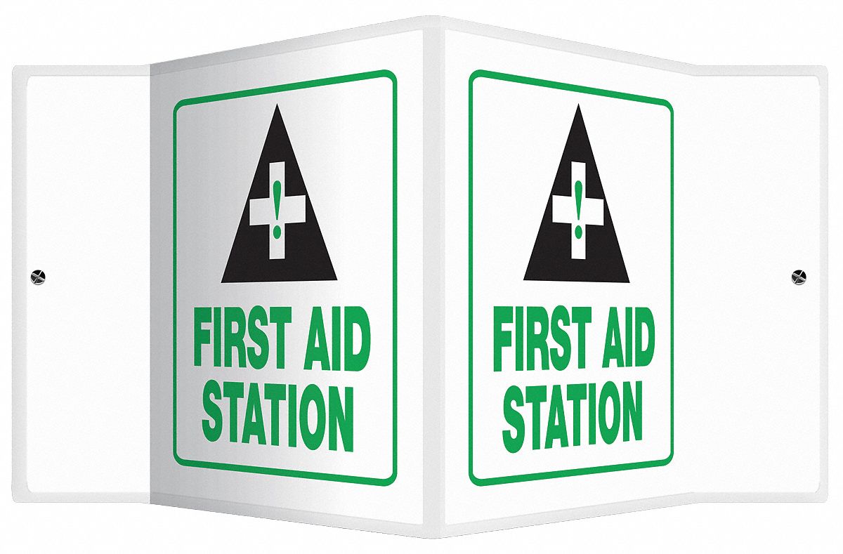 V-SHAPE PROJECTION SIGN, PLASTIC, V-SHAPED, ENGLISH, NOT RETROREFLECTIVE GRADE