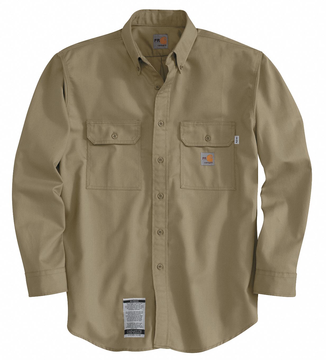 CARHARTT MEN S FLAME RESISTANT COLLARED SHIRT 8.6 CAL SQ CM ATPV