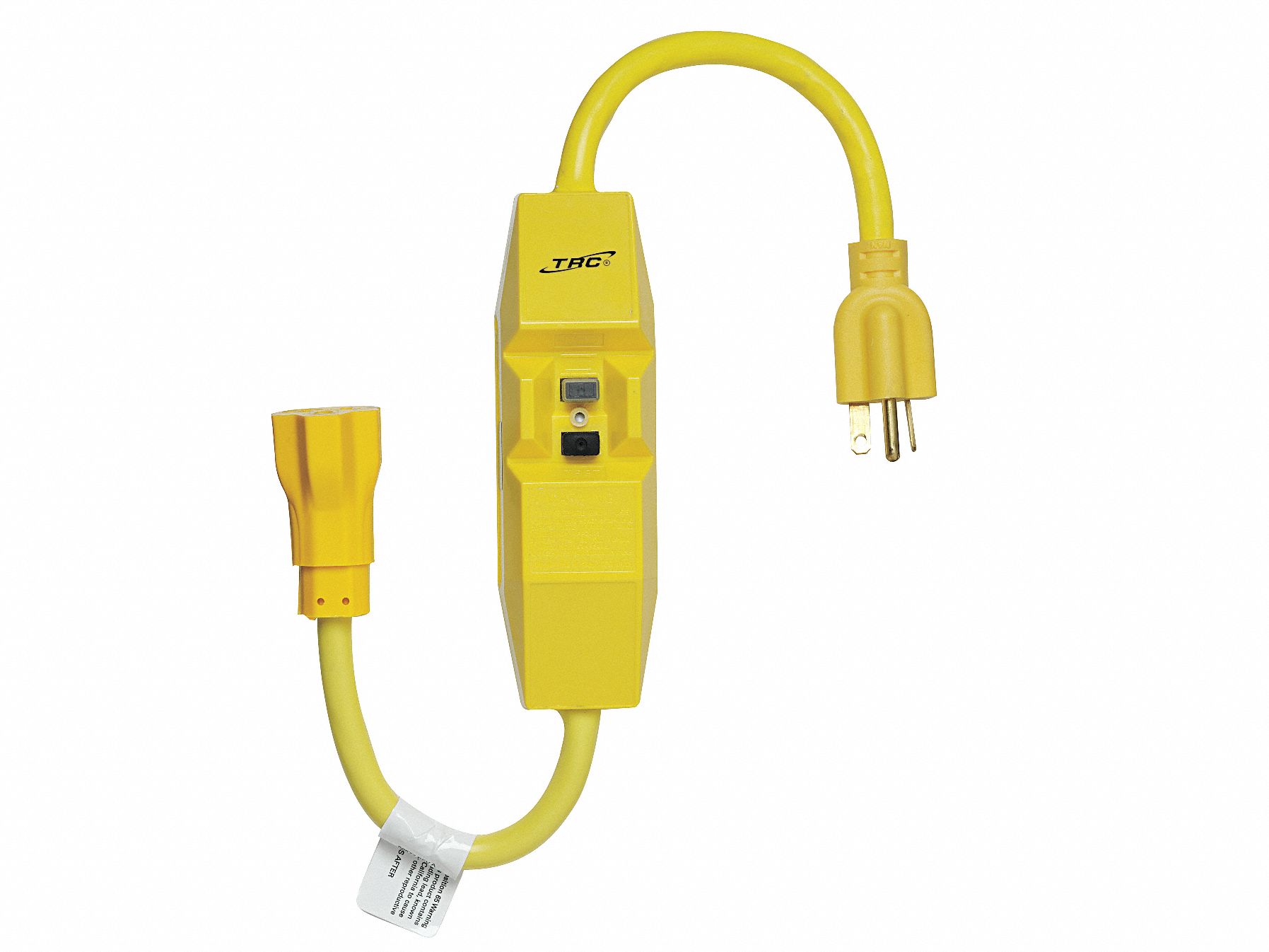 Line Cord GFCI, 120VAC Voltage Rating, NEMA Plug Configuration: 5-20P, Number of Poles: 2