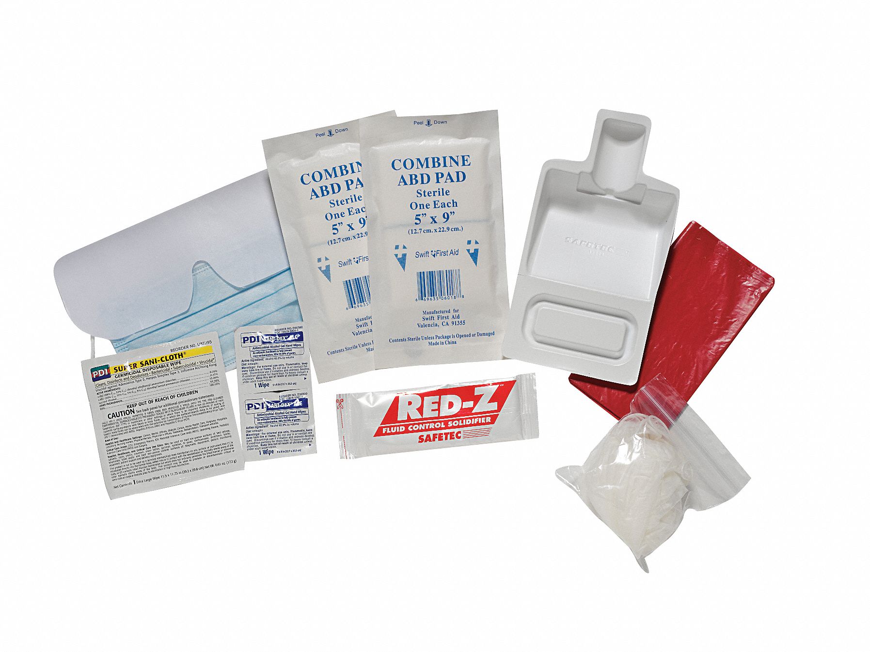 8LAF1 - Biohazard Spill Kit