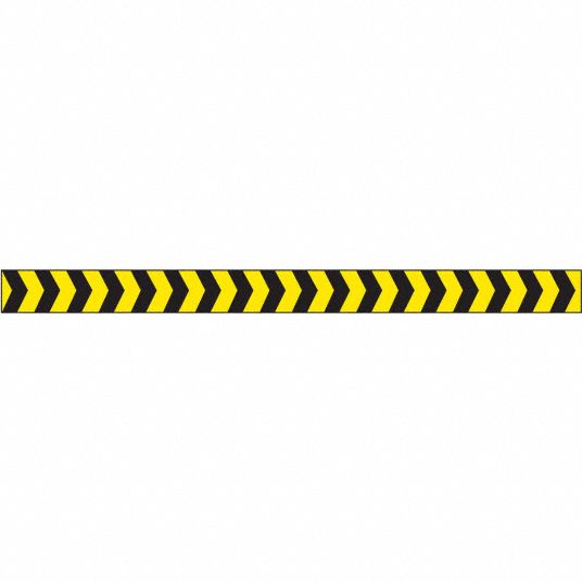 yellow and black tape