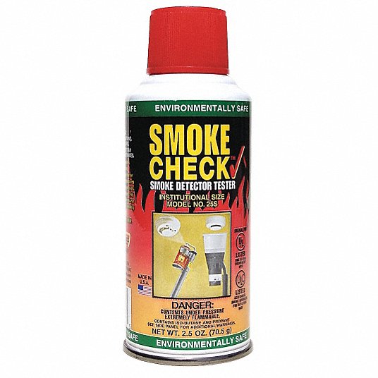 Smoke Detector Tester, 2.5 oz. Aerosol