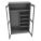 COMBINATION STORAGE CABINET, GREY, 18 IN D X 48 IN W X 78 IN H