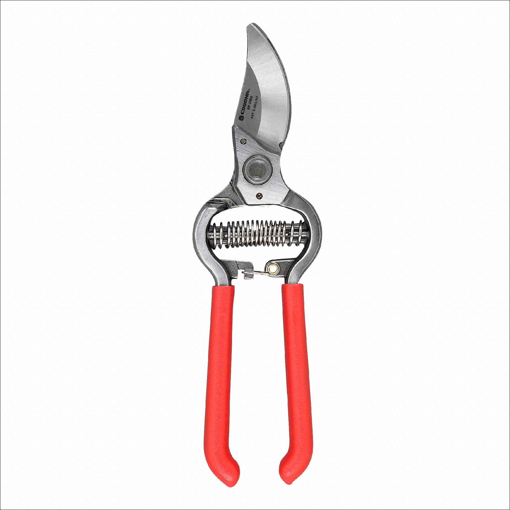 Bypass Pruner: 2 1/2 in Blade Lg, 8 3/4 in Overall Lg, 1 in, Steel, Metal