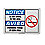 Notice No Smoking Sgn,3-1/2x5In,SURF,PK5