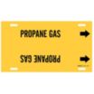 Propane Gas Strap-On Pipe Markers