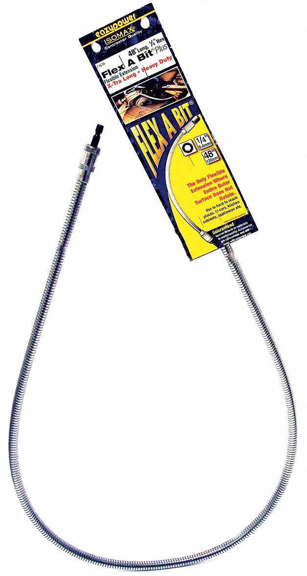 Milwaukee QUIK-LOK 3 In. Alloy Steel Drill Bit Extension 1/4 In. Hex Shank 1 Pc