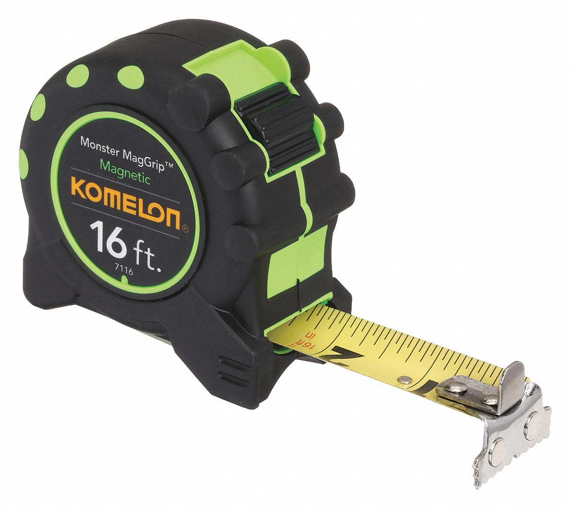 KOMELON, Inch, Single Hook Tip, Tip Tape Measure