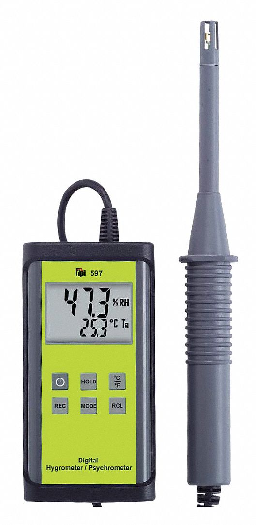 8YUV7 - Digital Psychrometer -40 to 122F Range