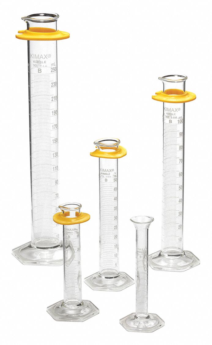 KIMBLE KIMAX, Various, B, Graduated Cylinders - 8Z987|20024-01 - Grainger