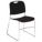 CHAIR 300LB CAP BLACK STACKING 4PK