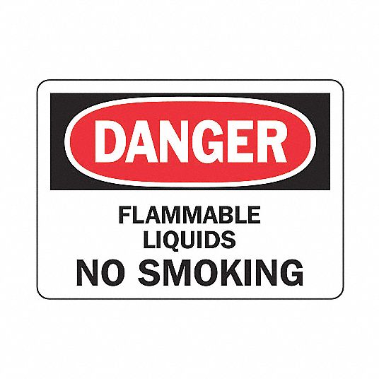 Vinyl, Adhesive Sign Mounting, Safety Sign - 9UCR5|MCHL149VS - Grainger