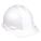 HARD HAT, CSA Z94.1-2015, TYPE 1, CLASS E/G, HDPE, 4-PT RATCHET, FRONT BRIM, WHITE