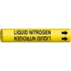 Liquid Nitrogen Snap-On Pipe Markers