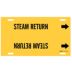 Steam Return Strap-On Pipe Markers