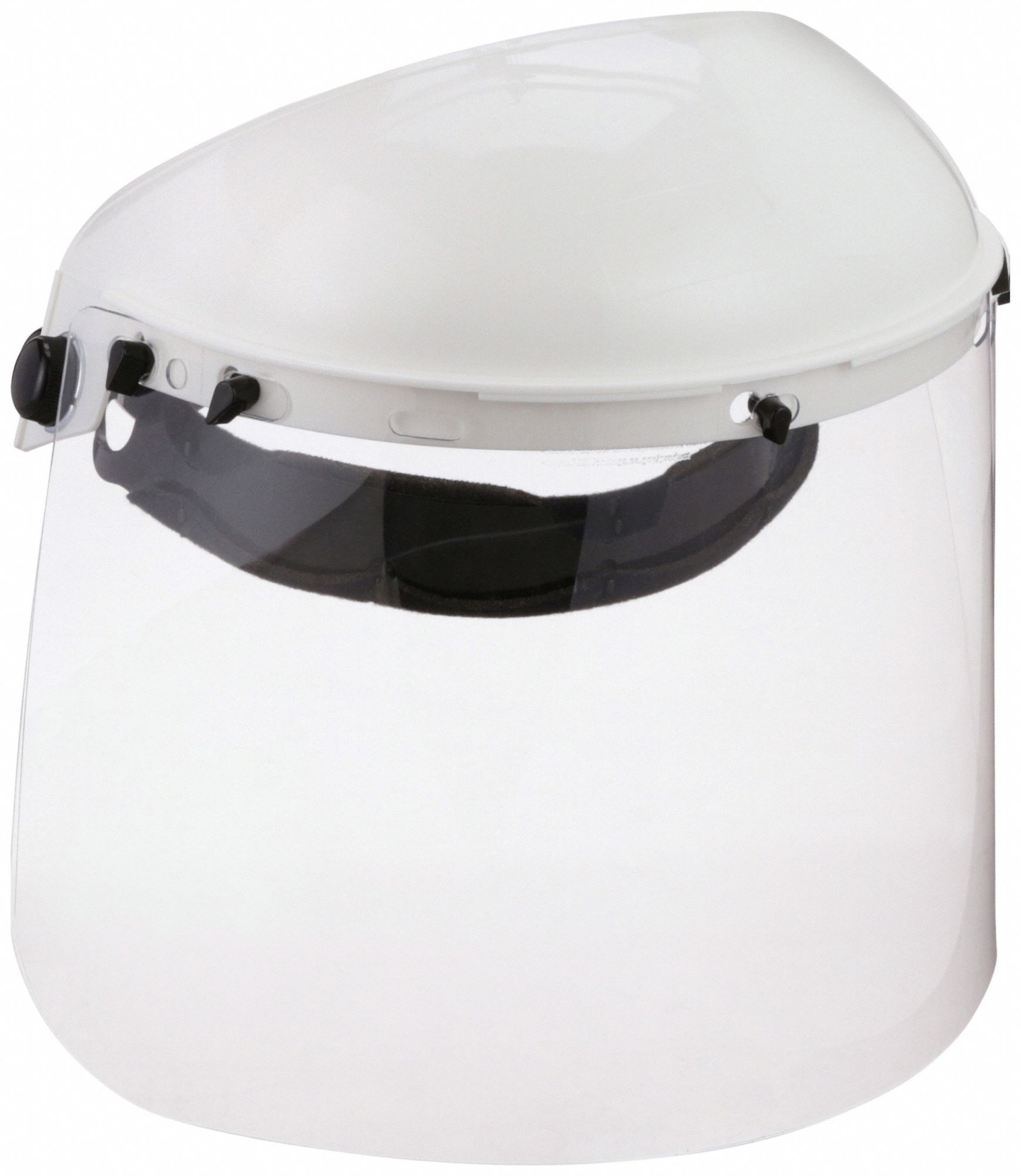 MCR SAFETY, Uncoated, Clear Visor, Ratchet Face Shield Assembly 8ZEN3