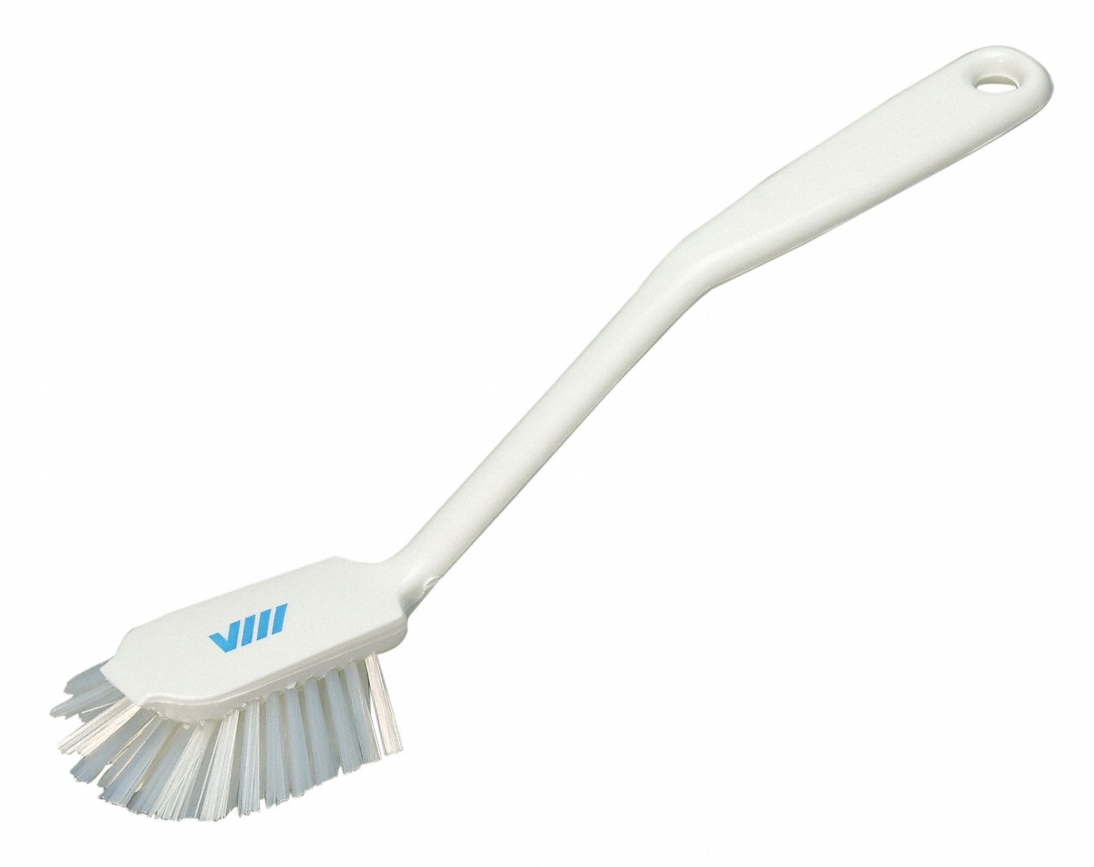 Vikan 42875 Narrow Dish Brush- Medium, White