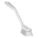 DISH BRUSH, STIFF, WHITE