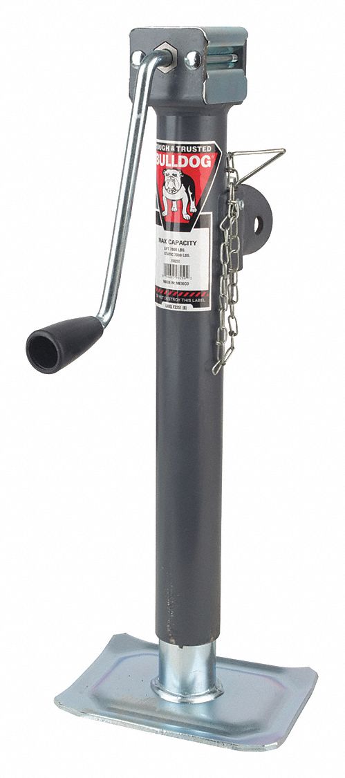 BULLDOG, Sidewind Trailer Jack, 7,000 lb Static Load BULLDOG, Sidewind Trailer Jack, 7,000 lb Static Load