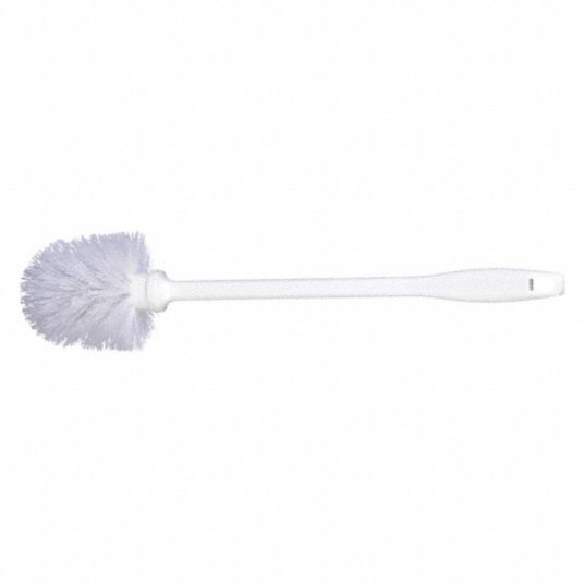 21cm/8.26'' V Type Curved Plastic Toilet Brush Cleaning Toilet