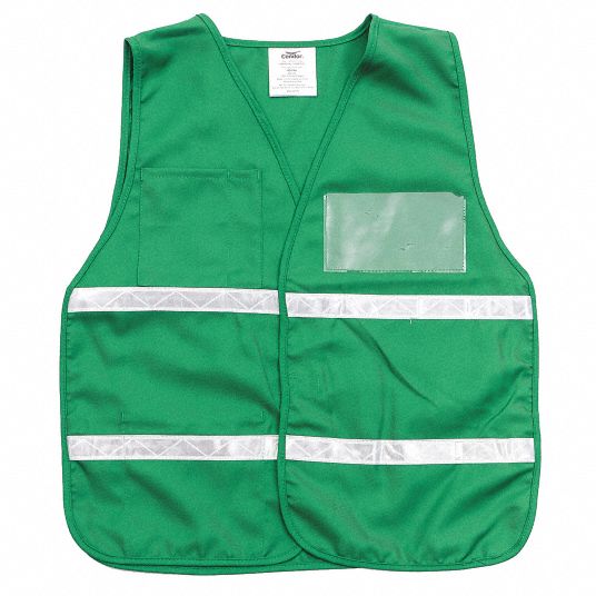 Safety hot sale vest green