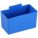 BIN CUPS, 5⅛ IN X 2¾ IN X 3 IN, BLUE, PLASTIC, 1.2 LB LOAD CAPACITY