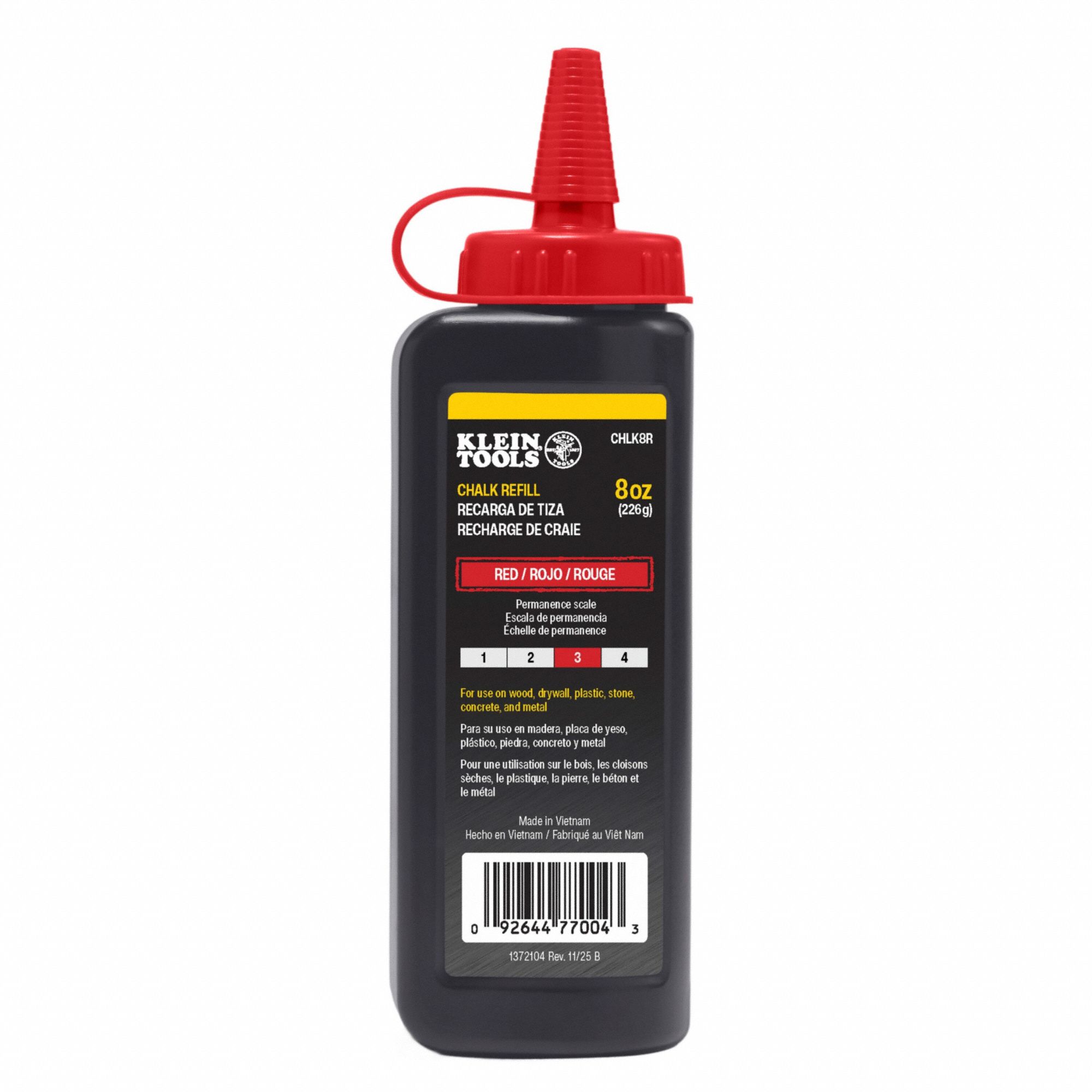 Chalk Refill Red 8-Ounce