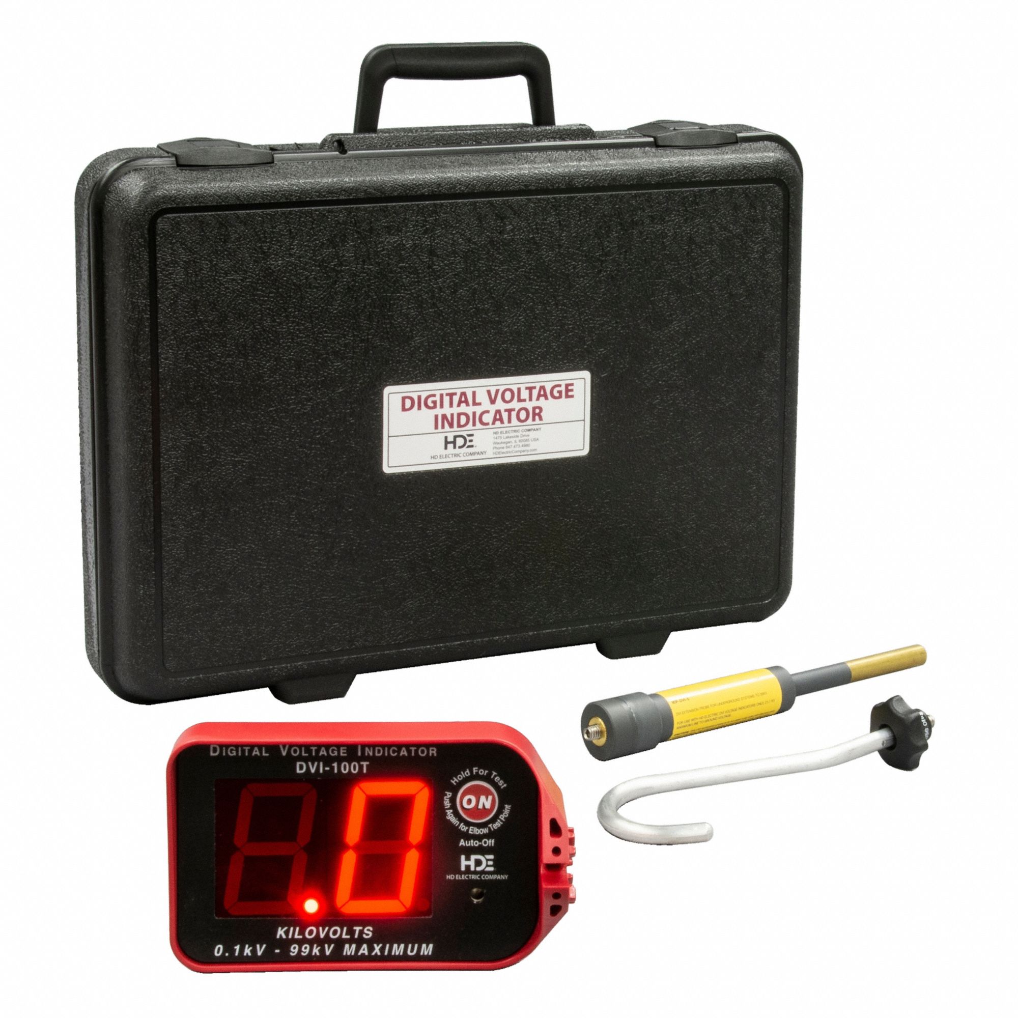 High Voltage Indicator: 100 V to 99 kV, Digital Display, Digital, AC Volt