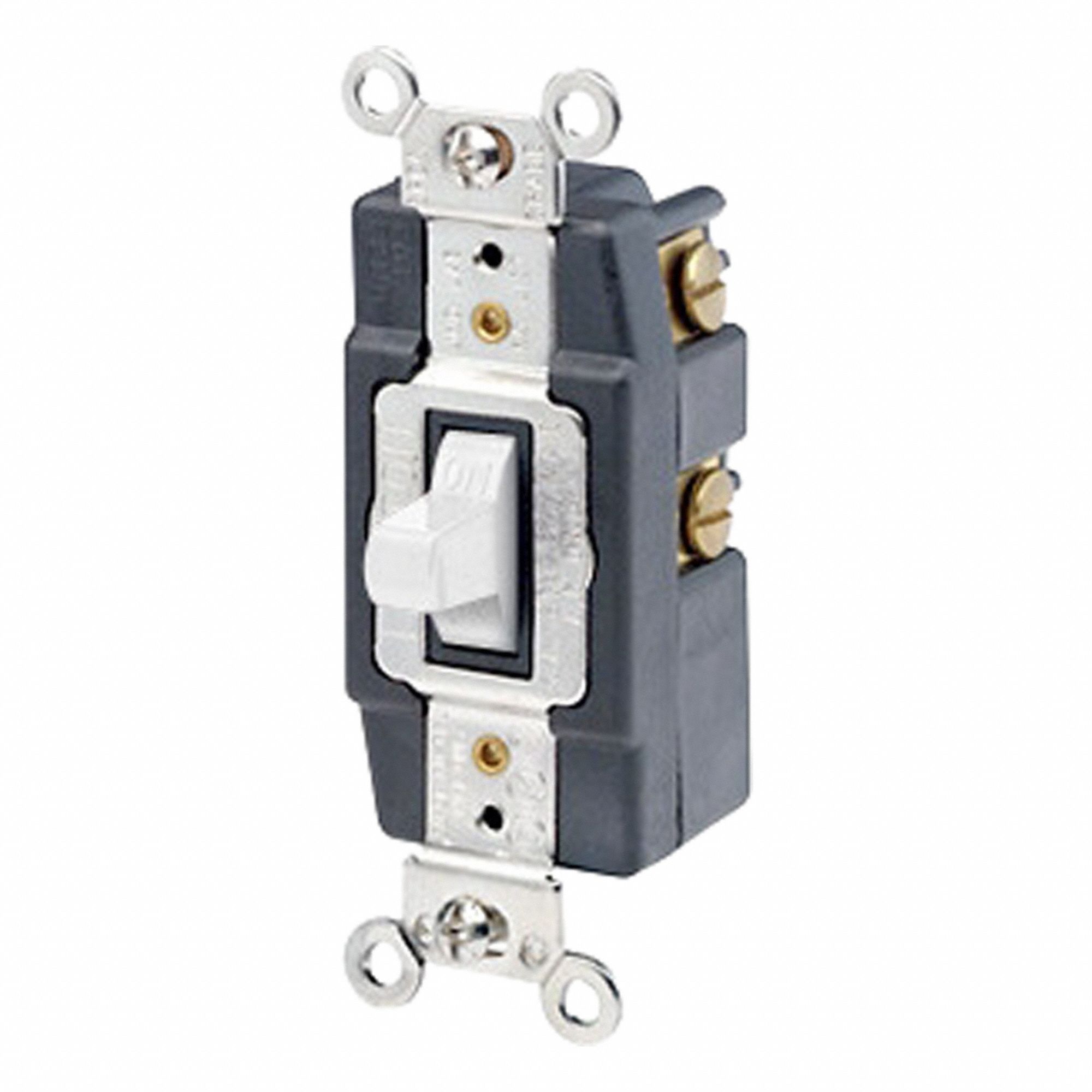 Wall Switch 1 hp Toggle 20 A White