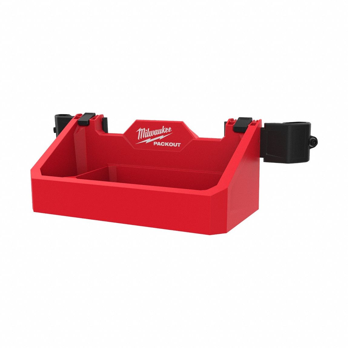 Tool Box Tray Attachment: 6 7/8 in W x 4 13/16 in H x 16 13/16 in L, Red