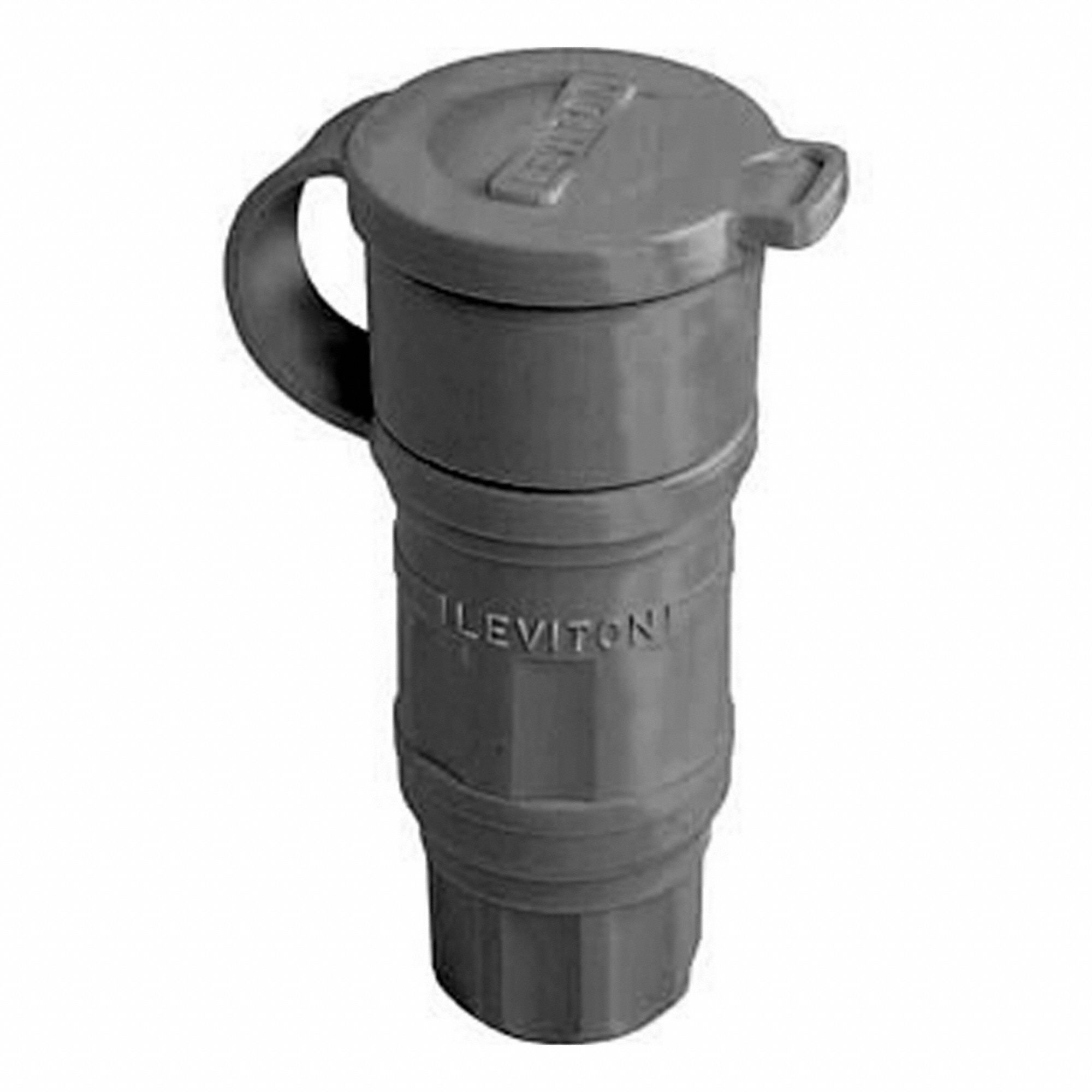 Wetguard Lock Conn 30A 125V Blk