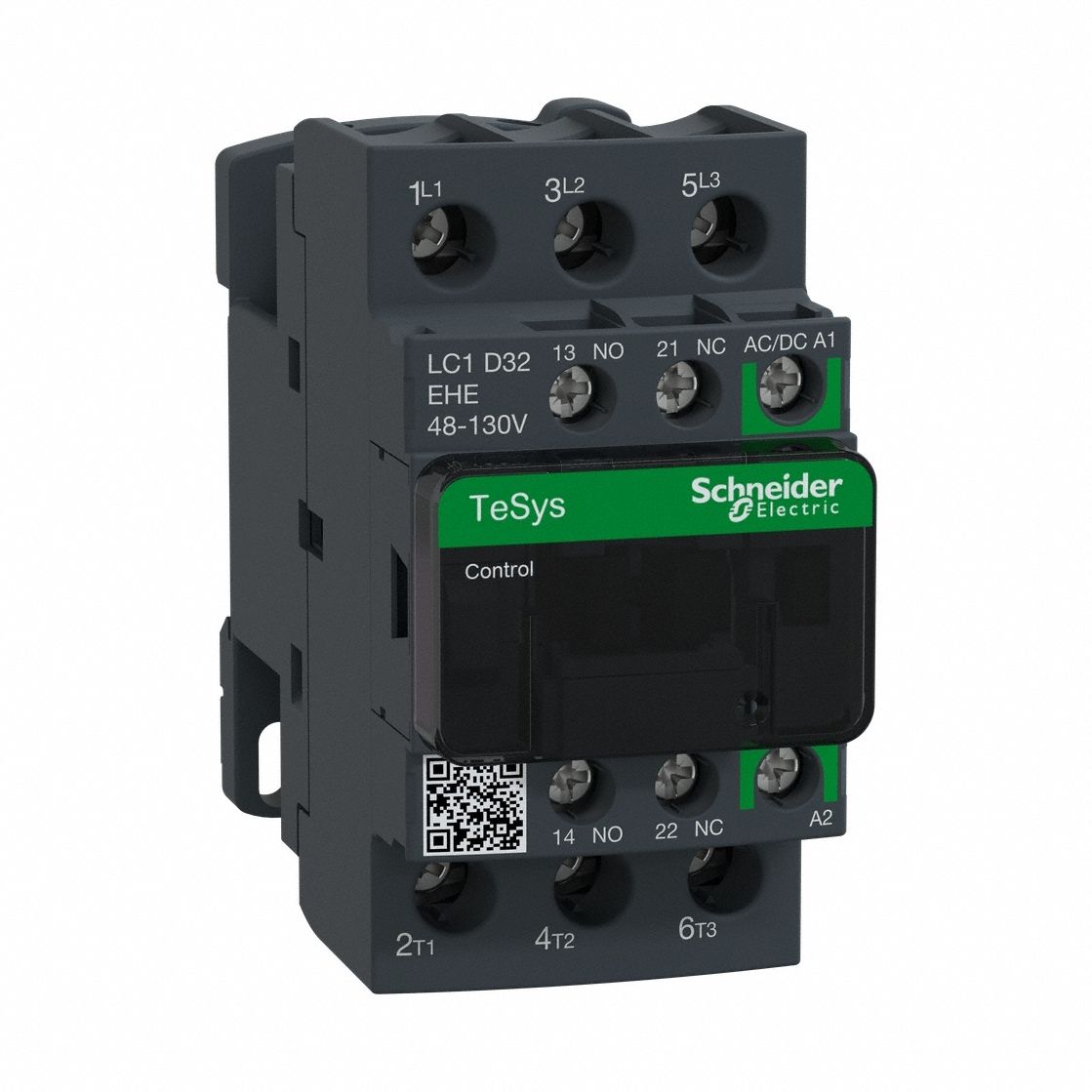 IEC Magnetic Contactor: Non-Reversing, 3 Poles, 3NO Contacts, 32 A, 120V AC/48V AC Coil